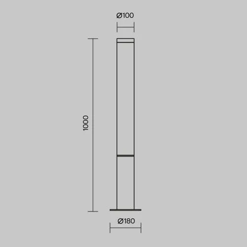 Ландшафтный светильник Outdoor O041FL-L30B3K фото 9