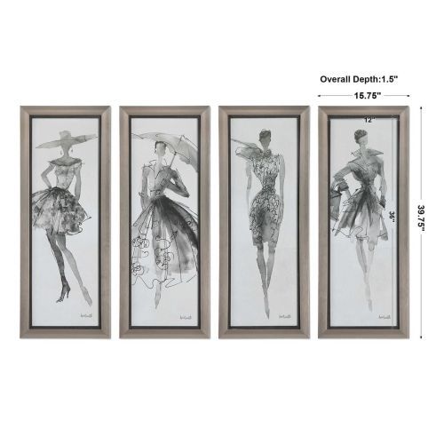 Настенный декор Fashion Sketchbook Uttermost фото 4