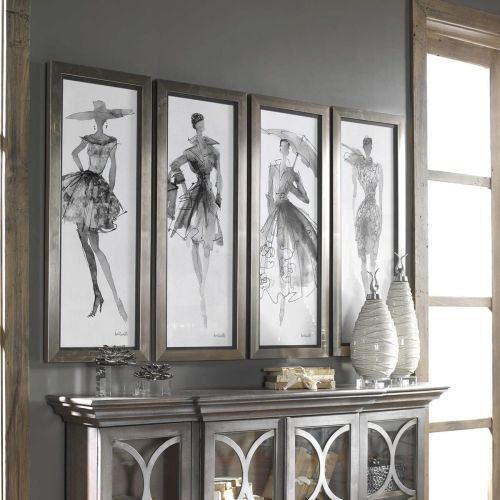 Настенный декор Fashion Sketchbook Uttermost фото 2