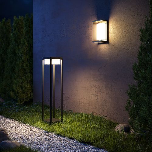 Уличный настенный светильник Outdoor O021WL-L10B3K фото 11