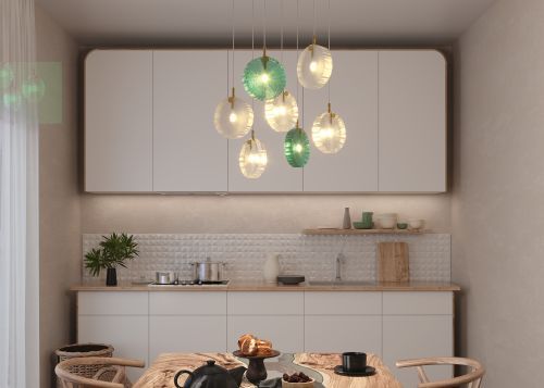 Подвесной светильник Maytoni MOD254PL-07BS фото 8