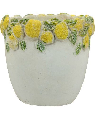 Кашпо с лимонами 20х20х19см фото 6
