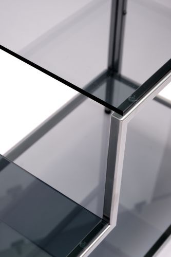 Консольный стол 1011-CS grey серебряный AllConsoles 100x35x80 фото 2