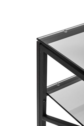 Консольный стол 1093-CB grey черный муар AllConsoles 80x35x80 фото 3