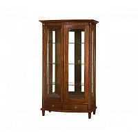 DCGRD2-M Витрина для посуды в гостиную 185*46*110 см, орех