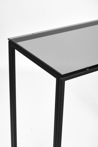 Консольный стол 1074-CB grey черный муар AllConsoles 80x25x80 фото 6