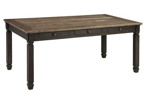 Обеденный стол Tyler Creek D736-25, черный / 78*101*183 см