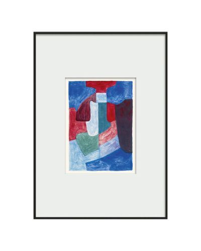 Интерьерное жикле “Bleue, verte et rouge” фото 2