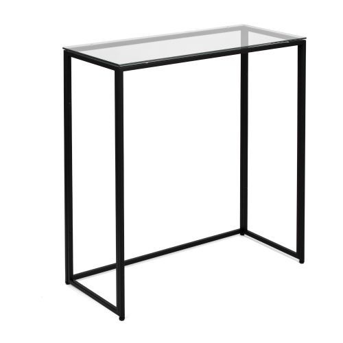 Консольный стол 1073-CB grey черный муар AllConsoles 80x35x80
