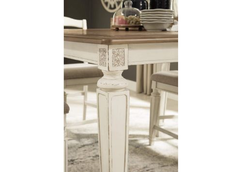 Высокий обеденный стол Realyn D743-32 Ashley Furniture фото 4