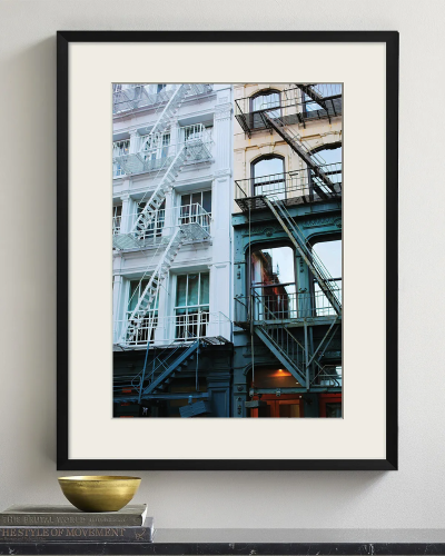 Интерьерный постер "Fire Escapes"