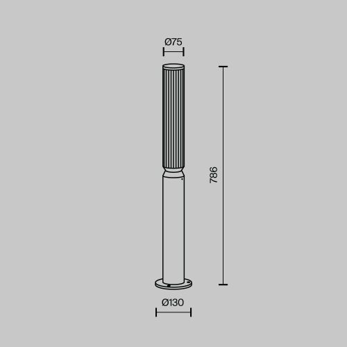Ландшафтный светильник Outdoor O593FL-L12GF3K фото 16