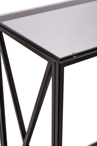 Консольный стол 1031-CB grey черный муар AllConsoles 100x35x80 фото 9