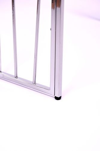 Консольный стол 1124-CS clear серебряный AllConsoles 80x25x80 фото 5