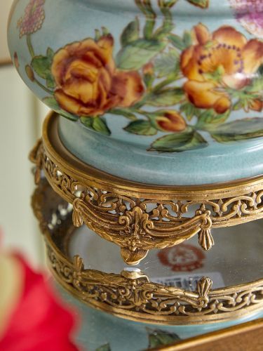 Ваза с птицей 22х17х41см фото 2