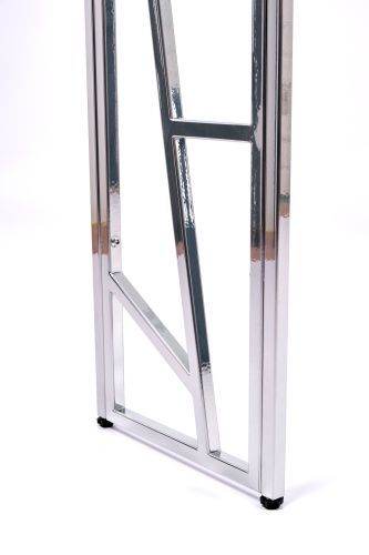 Консольный стол 1092-CS clear серебряный AllConsoles 100x25x80 фото 5