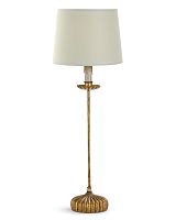 Настольная лампа Грант с белым абажуром 72.5 x 28 x 28 см