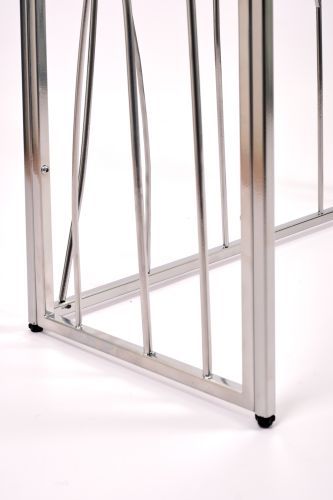 Консольный стол 1023-CS clear серебряный AllConsoles 80x35x80 фото 2