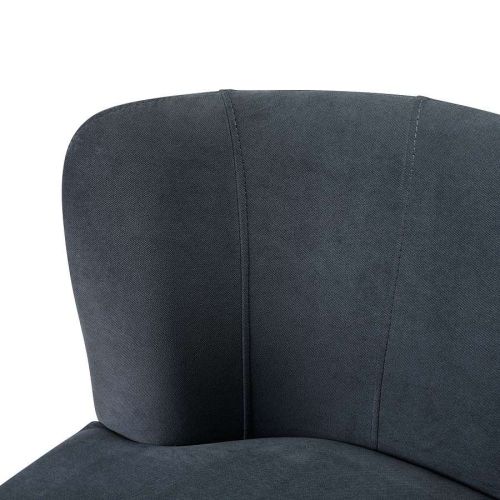 Диван в скандинавском стиле Diag grey 75*62*132 см фото 9
