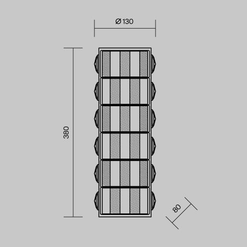 Настенный светильник (бра) Maytoni MOD336WL-L35G3K фото 6