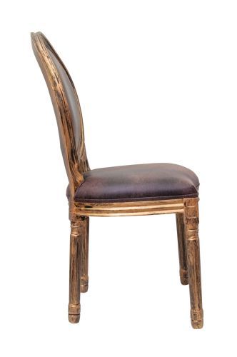 Стул медальон Volker antique gold фото 2