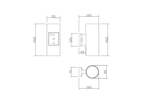 Уличный настенный светильник Outdoor O419WL-02W фото 8
