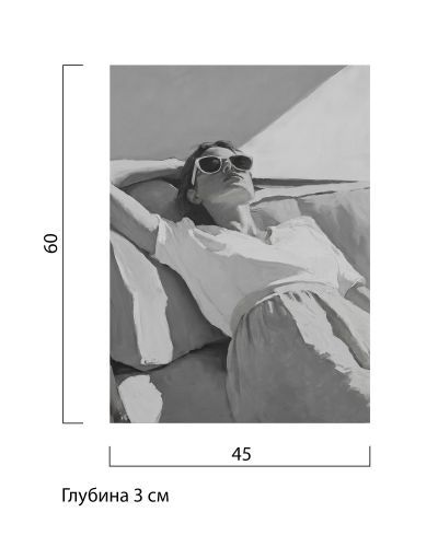 Интерьерная картина "Poolside Lounger" фото 5