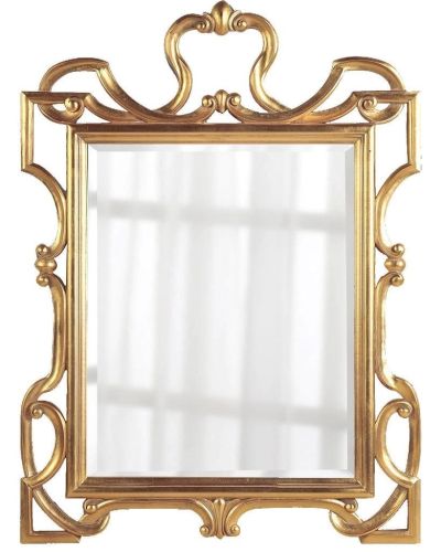 Зеркало настенное в раме King Gold (Кинг), 75*90 см