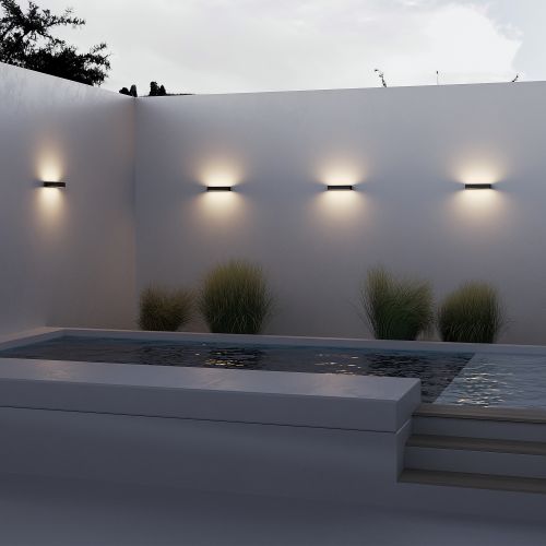 Уличный настенный светильник Outdoor O428WL-L20GF3K фото 10