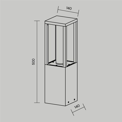 Ландшафтный светильник Outdoor O480FL-L12B3K фото 2