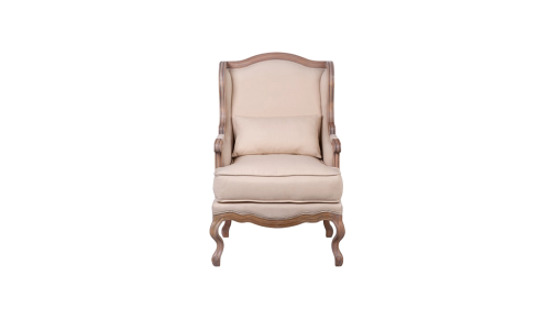 Классическое американское кресло Brody Beige 109*67*66 см