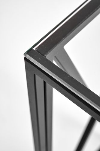 Консольный стол 1033-CB clear черный муар AllConsoles 80x35x80 фото 7