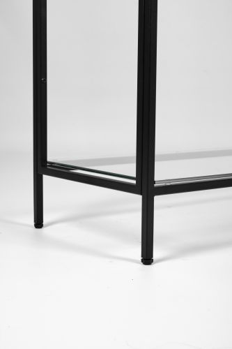 Консольный стол 1083-CB clear черный муар AllConsoles 80x35x80 фото 4