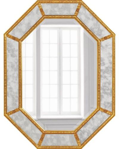 Зеркало "Ньюпорт" 19C. Gold/02
