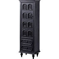 Шкафчик Богемский нуар 51х36х163см
