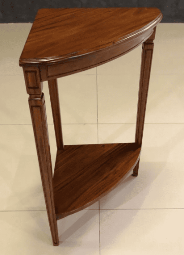 CTS55-M Консоль угловая из массива дерева, цвет орех 75*36*55 см фото 10