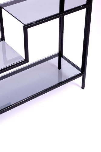 Консольный стол 1014-CB grey черный муар AllConsoles 80x25x80 фото 3