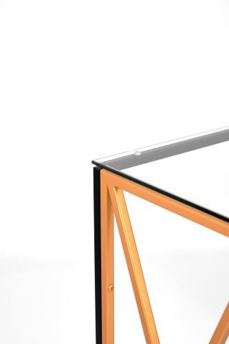 Консольный стол 1033-CB_G clear черный муар, золотой AllConsoles 80x35x80 фото 4