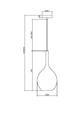 Подвесной светильник Maytoni MOD271PL-01B3 фото 10