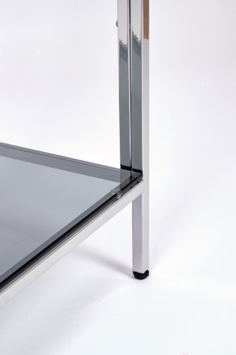 Консольный стол 1082-CS grey серебряный AllConsoles 100x25x80 фото 4