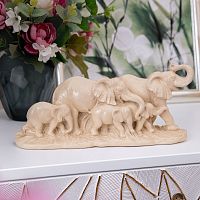 Статуэтка Счастливая семья слонов 12*9*28 см