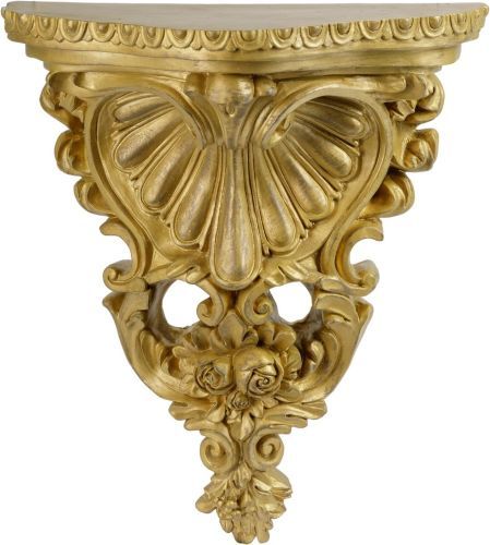 Консоль настенная, под старину 25x12x30см