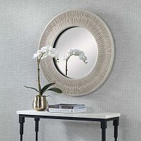 Круглое настенное зеркало в раме SAILOR'S KNOT Uttermost Ø83 см