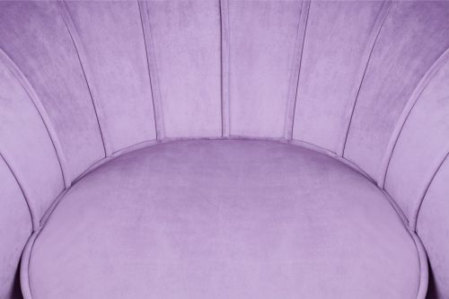 Кресло ракушка фиолетовое Pearl purple 75*75*85 см фото 6