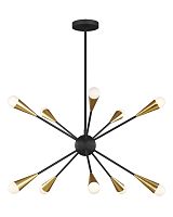 Люстра "Джейкоб" brass black
