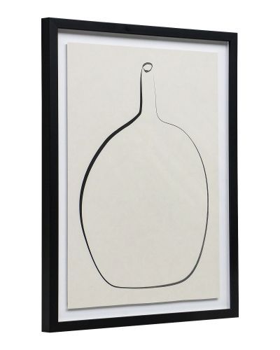 Постер “Drawing Vase” с чёрной рамой фото 3
