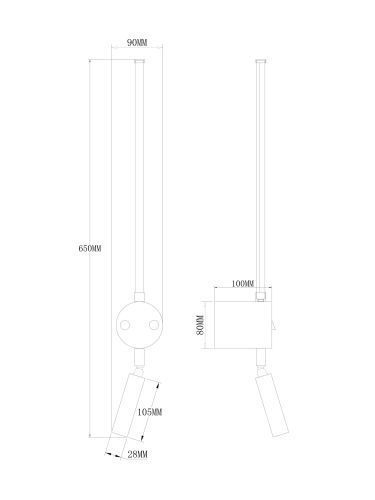 Настенный светильник (бра) Freya FR6063WL-L24B фото 10