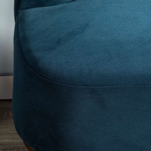 Диван в скандинавском стиле Diag blue 75*62*132 см фото 10