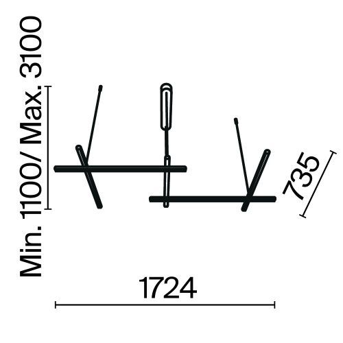 Подвесной светильник Maytoni MOD278PL-L86G3K1 фото 6