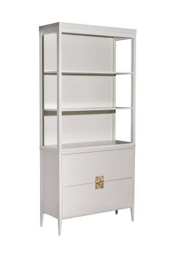 151SV-000012 Комод бежевый 2 ящика 100*80*40см фото 9